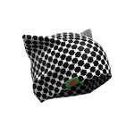 Load image into Gallery viewer, BLACK KEFFIYAH